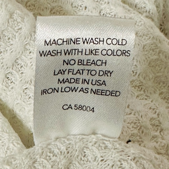 Women’s Workhall Oversized Waffle Knit Dolman Sleeve Sweater Size M - Picture 7 of 8